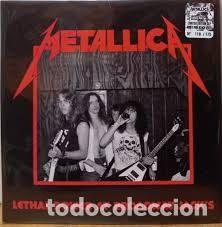 Discos de vinilo: METALLICA 3xLP Lethal Power At Broadway Jack&rsquo;s Numbered
