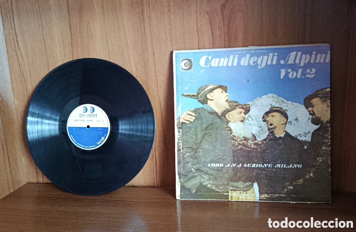 Discos de vinilo: Vinilo Canti deglu Alpini vol.2