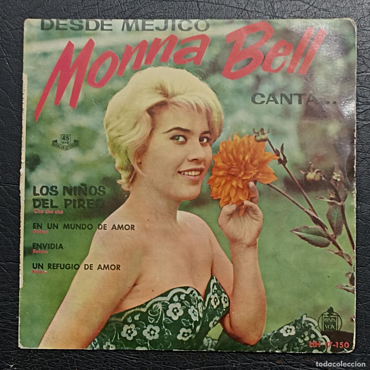 Discos de vinilo: EP MONNA BELL - LOS NI&Ntilde;OS DEL PIREO... - HISPAVOX 1960