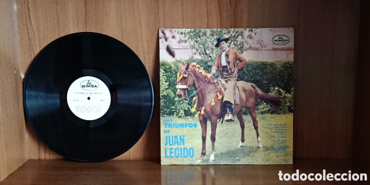 Discos de vinilo: Vinilo Los Triunfos de Juan Legido