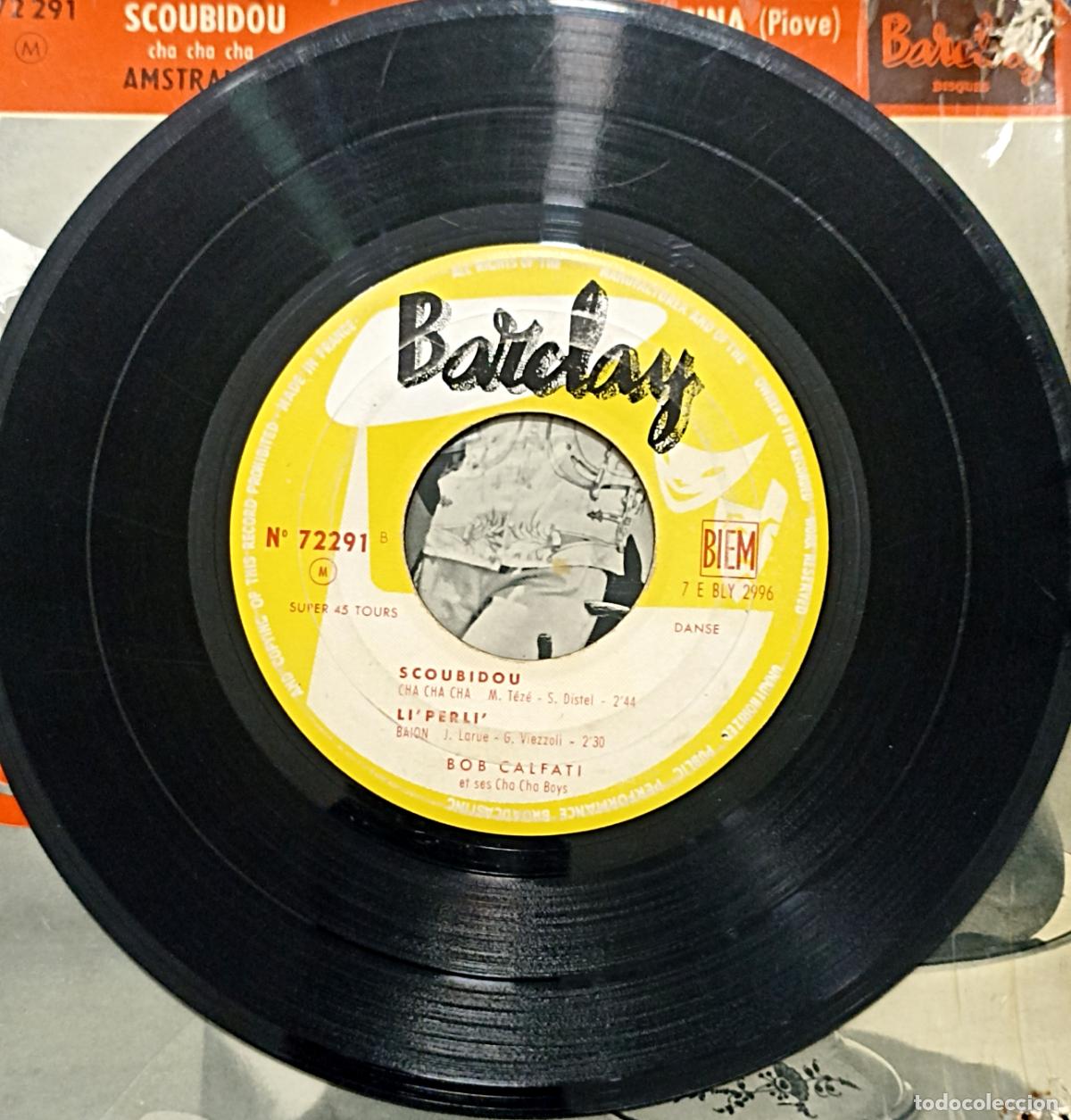 Discos de vinilo: EP BOB CALFATI - SCOUBIDOU - BARCLAY - Foto 4