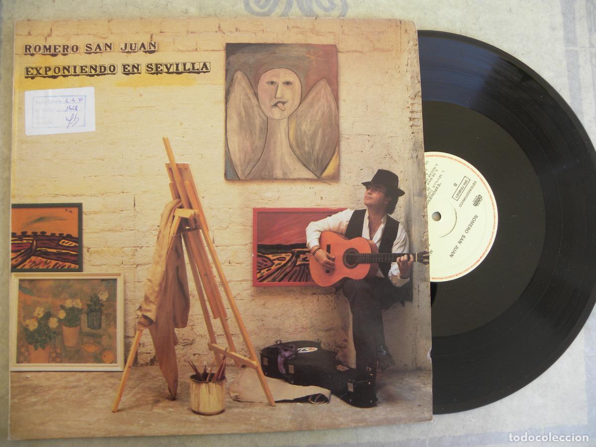 Discos de vinil: ROMERO SAN JUAN -EXPONIENDO EN SEVILLA -LP 1989 -PEDIDO MINIMO 3 EUROS