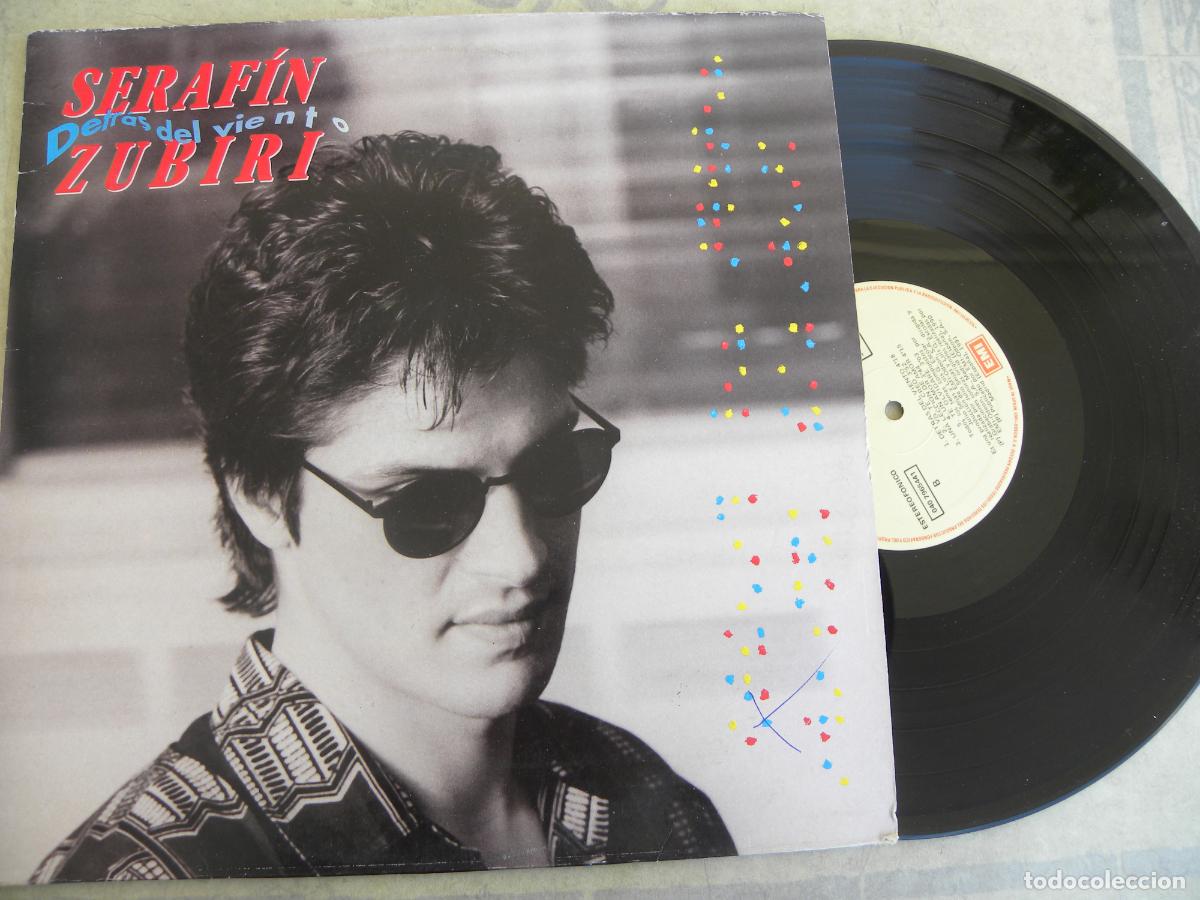 Discos de vinilo: SERAFIN ZUBIRI -DETRAS DEL VIENTO -LP 1991 -PEDIDO MINIMO 3 EUROS