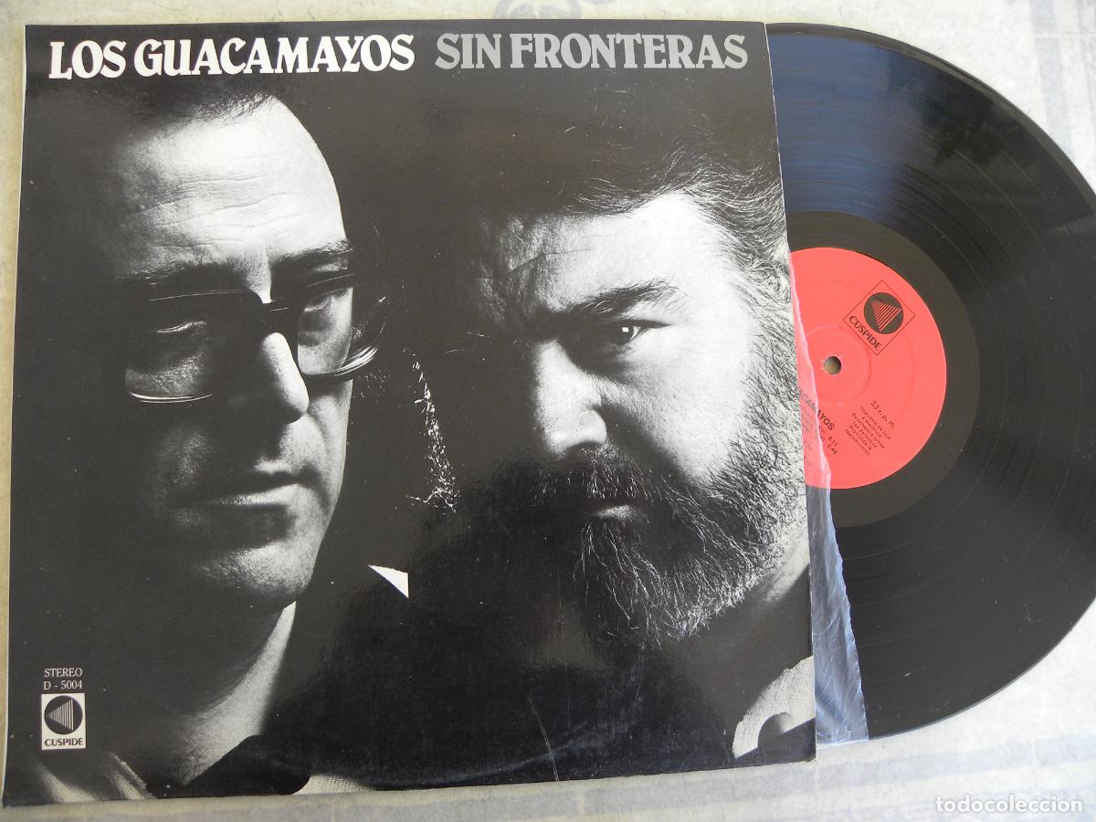 Discos de vinilo: LOS GUACAMAYOS -SIN FRONTERAS -LP 1981 -PEDIDO MINIMO 3 EUROS