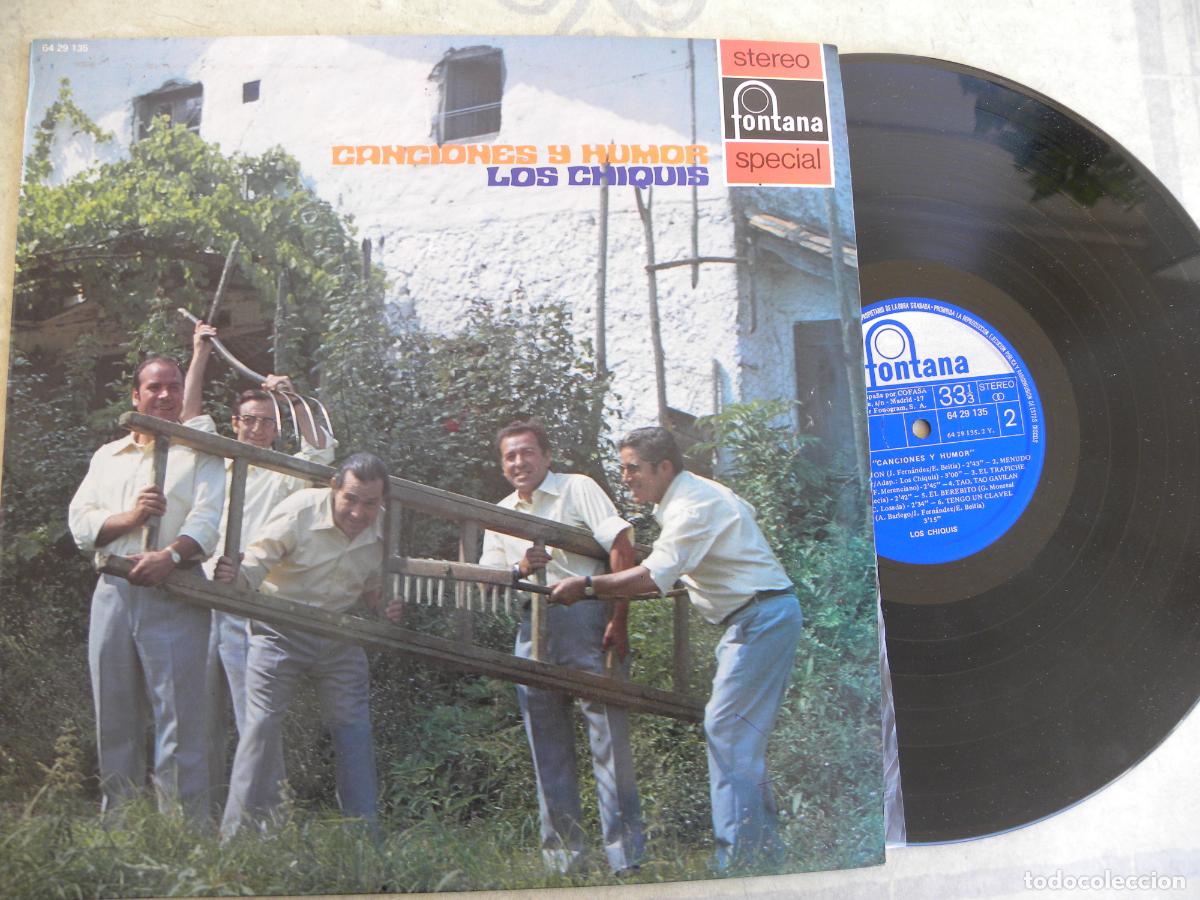 Discos de vinilo: LOS CHIQUIS -CANCIONES Y HUMOR -LP 1972 -PEDIDO MINIMO 3 EUROS
