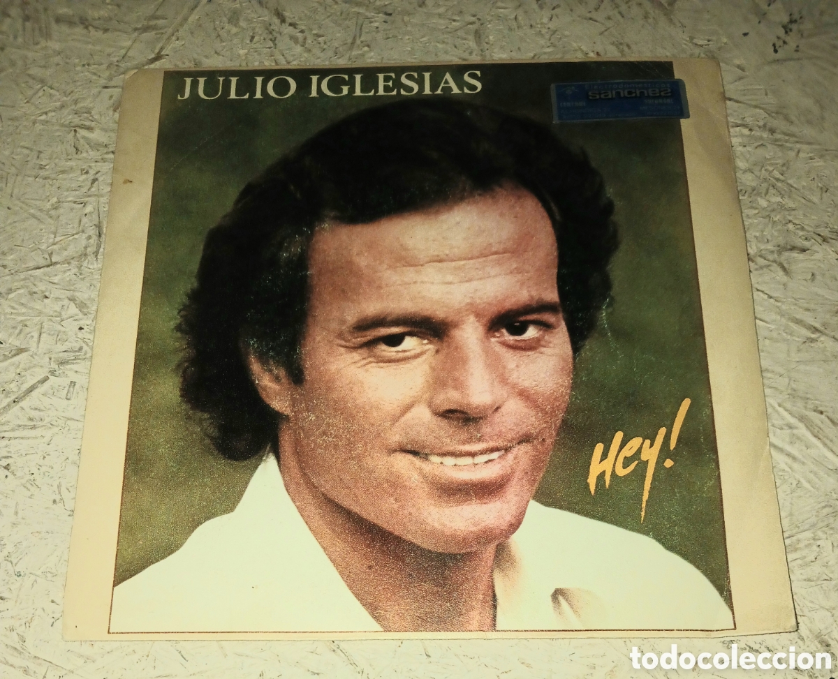 Discos de vinilo: Vinilo LP Julio Iglesias - Hey! (1980) Original Espa&ntilde;a CBS S 84304