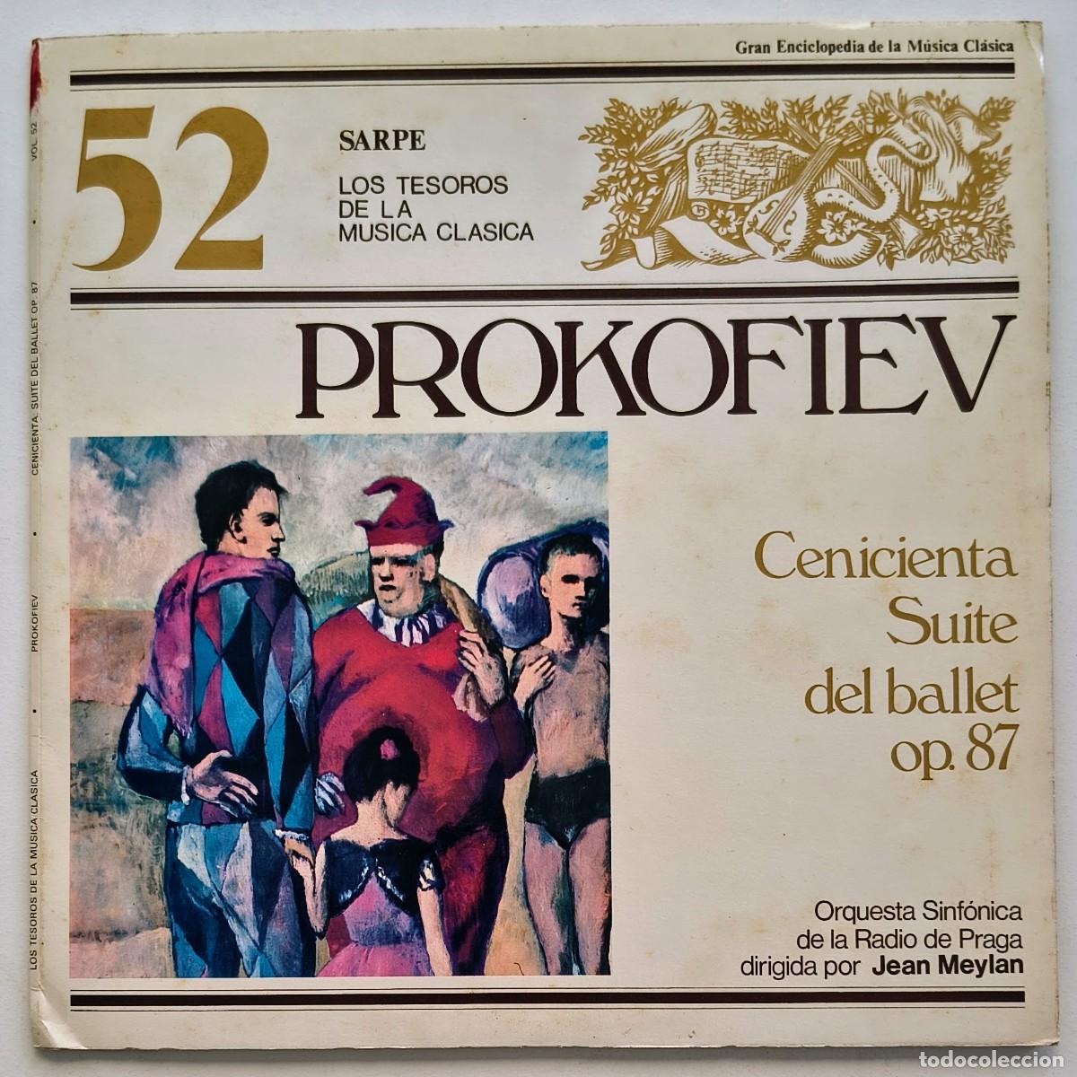 Discos de vinilo: Prokofiev - Los Tesoros de la musica clasica - 52
