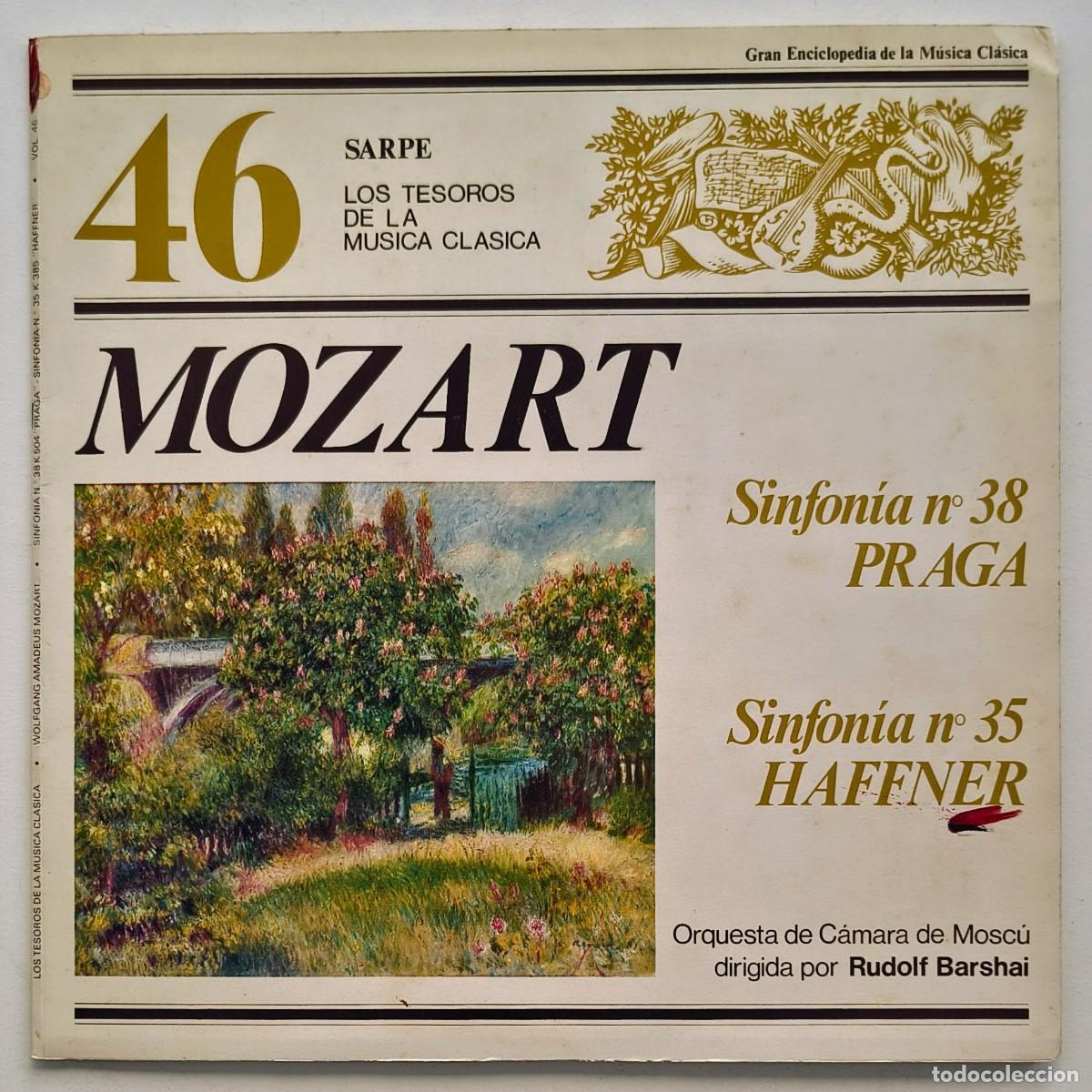 Discos de vinilo: Mozart - Los Tesoros de la musica clasica - 46