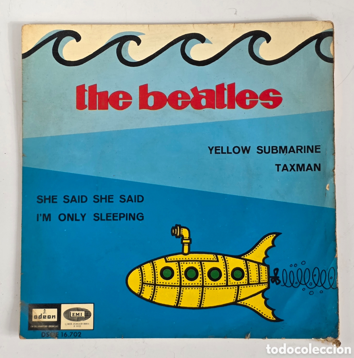Discos de vinil: Disco Vinilo Yellow Submarine - The Beatles 1966 Odeon EMI