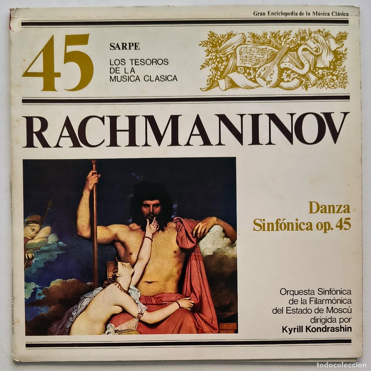 Discos de vinilo: Rachmaninov - Los Tesoros de la musica clasica - 45
