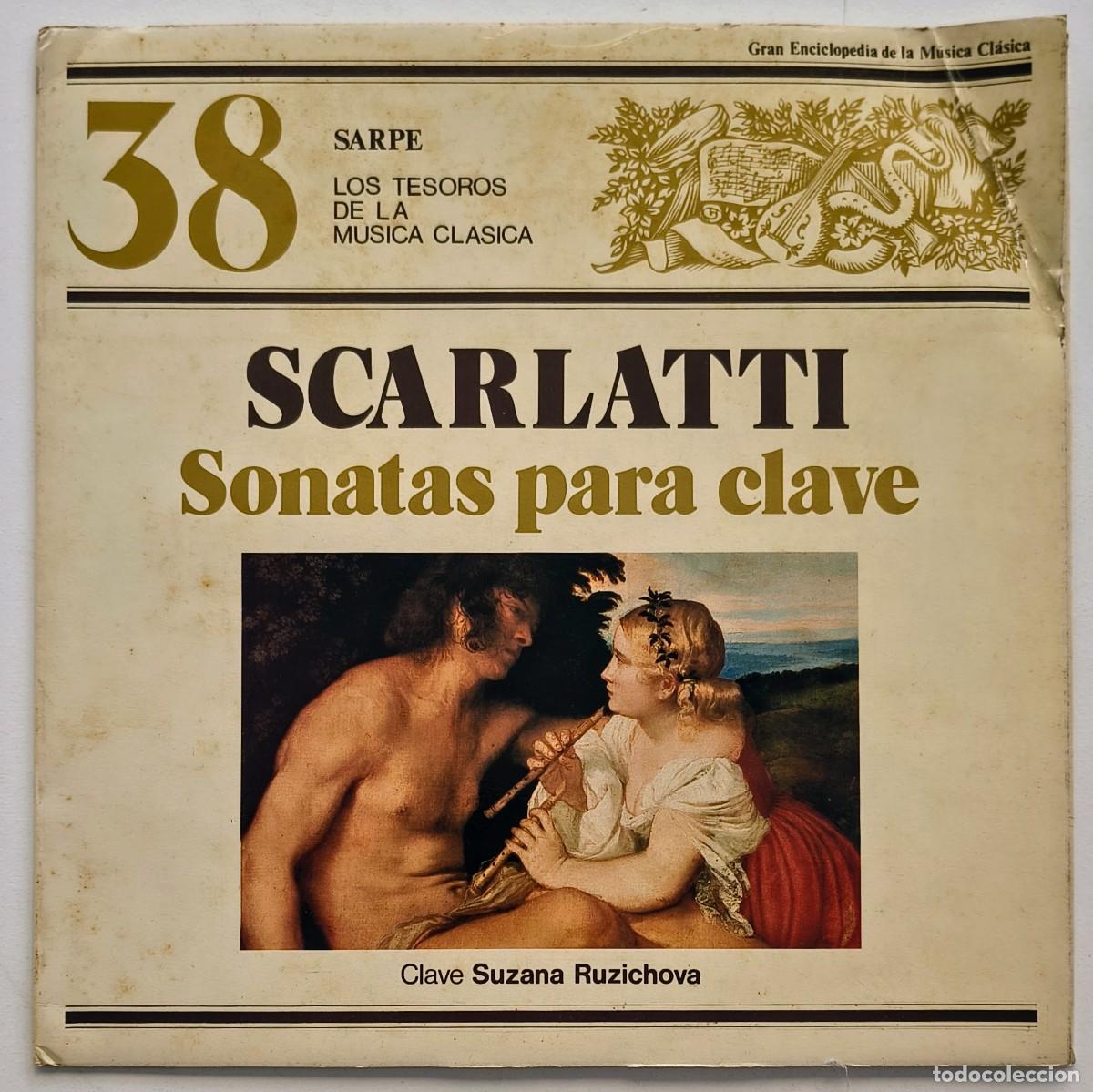 Discos de vinilo: Scarlatti - Los Tesoros de la musica clasica - 38