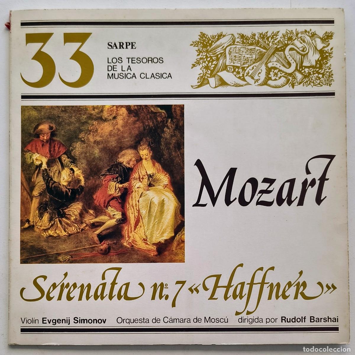 Discos de vinilo: Mozart - Los Tesoros de la musica clasica - 33