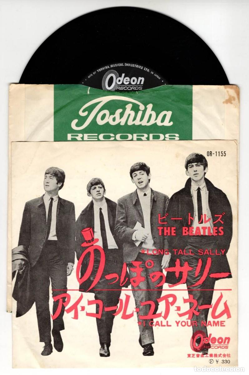 Discos de vinilo: THE BEATLES Long Tall Sally 1965 Original Japan Single Odeon OR-1155 Vinilo Japon