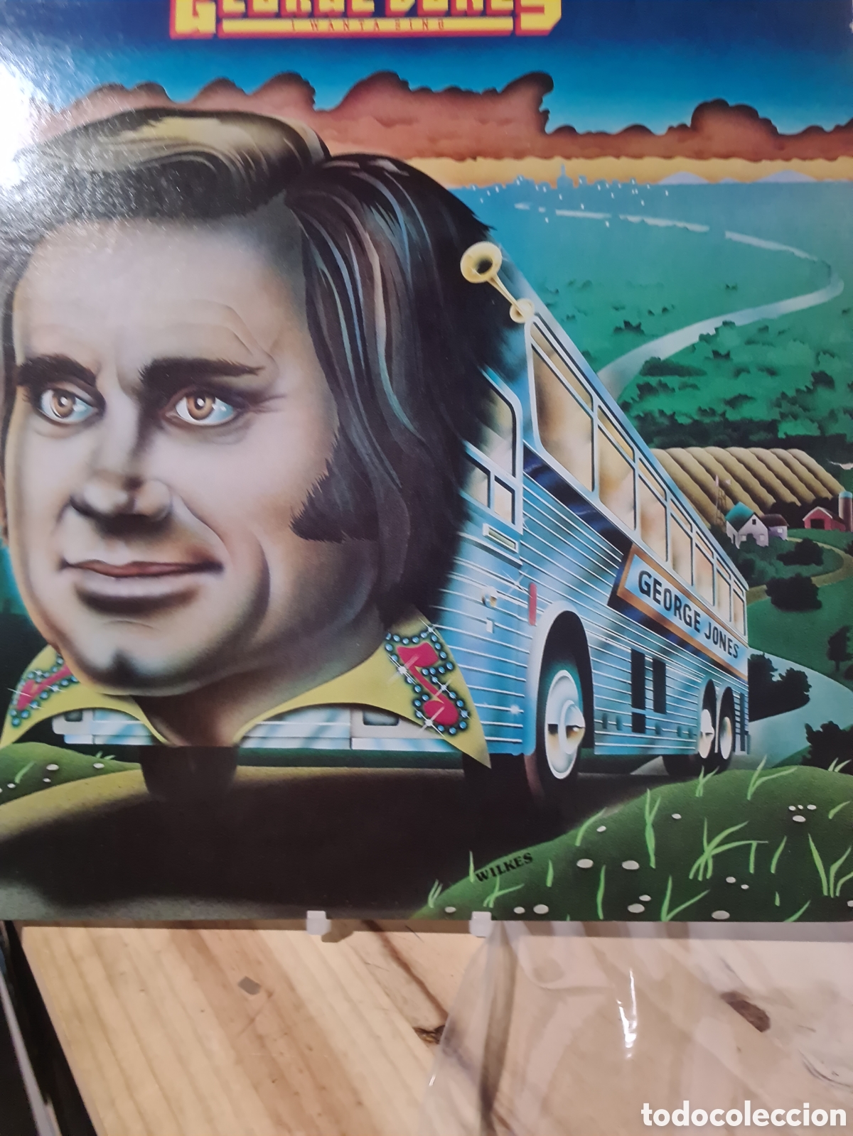 Discos de vinilo: GEORGE JONES * I WANTA SING
