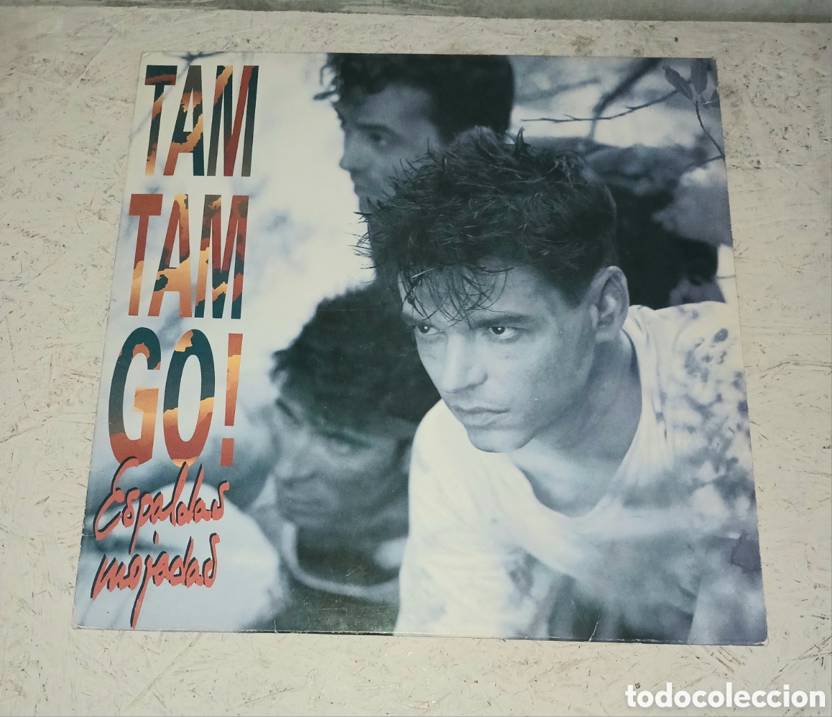 Discos de vinilo: LP TAM TAM GO! - ESPALDAS MOJADAS. VINILO 1990 (CON ENCARTE / EMI)