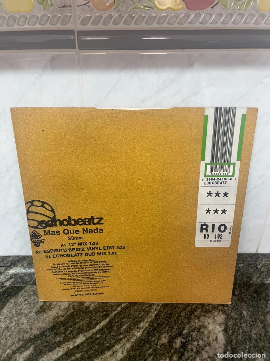 Discos de vinilo: Echobeatz Mas Que Nada - Foto 2