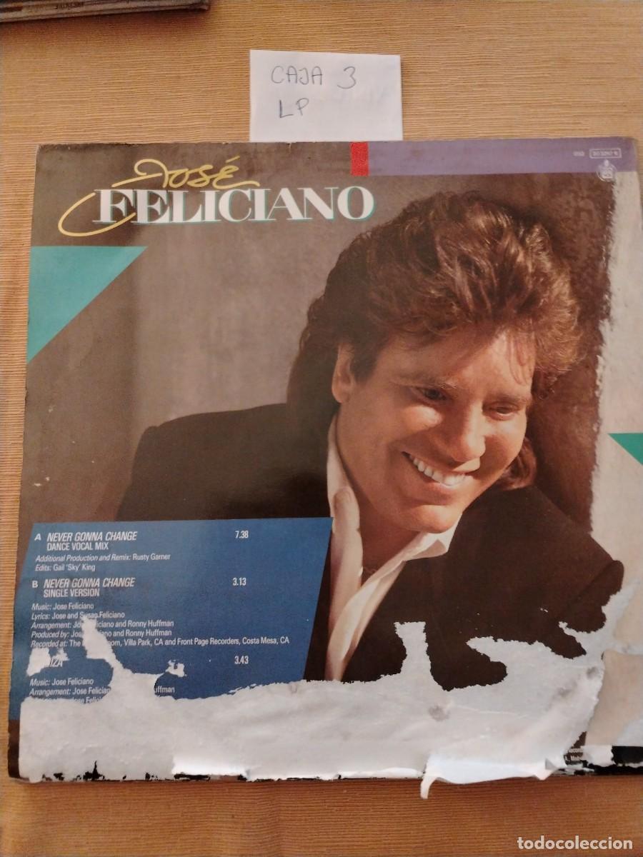 Discos de vinilo: Disco Vinilo LP Jos&eacute; Feliciano, never gonna
