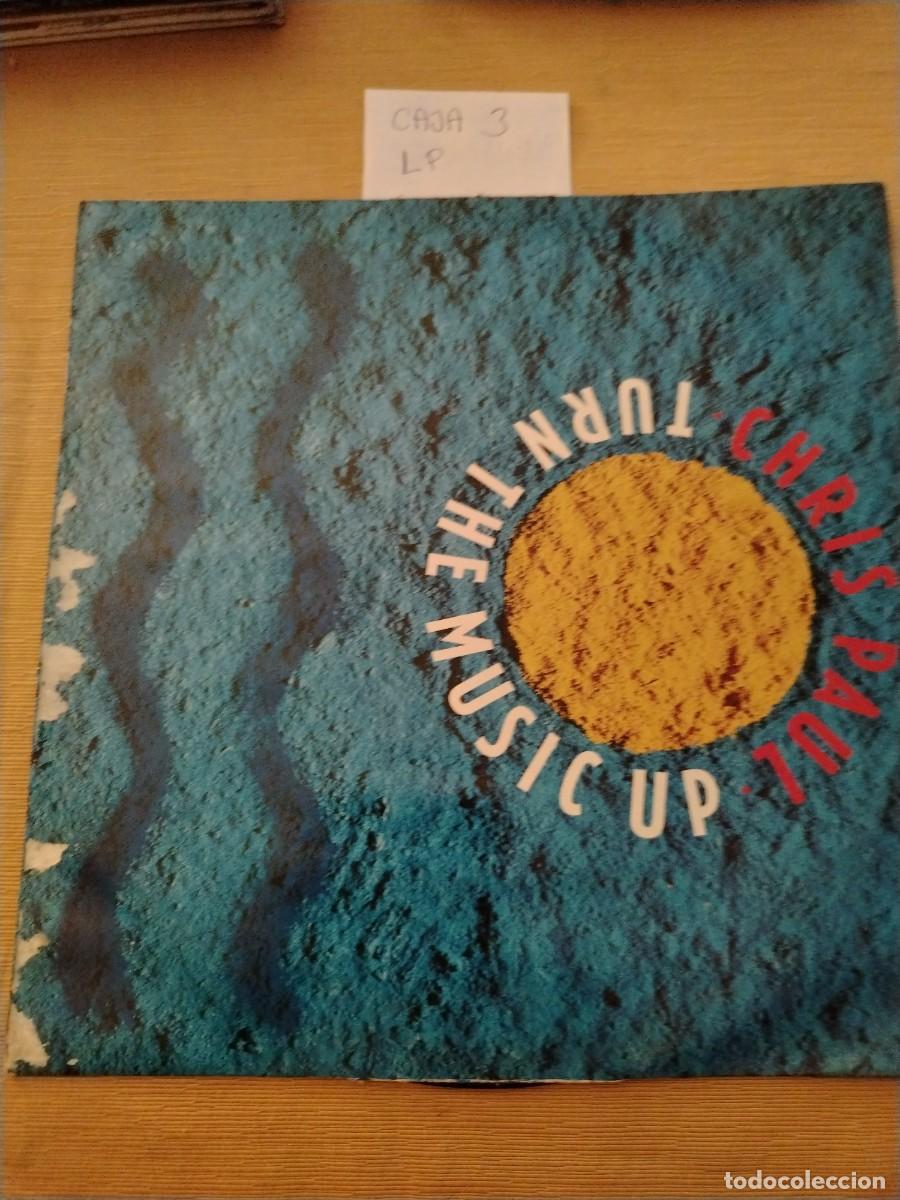 Discos de vinilo: Disco Vinilo LP Chris Paul, turn the music up