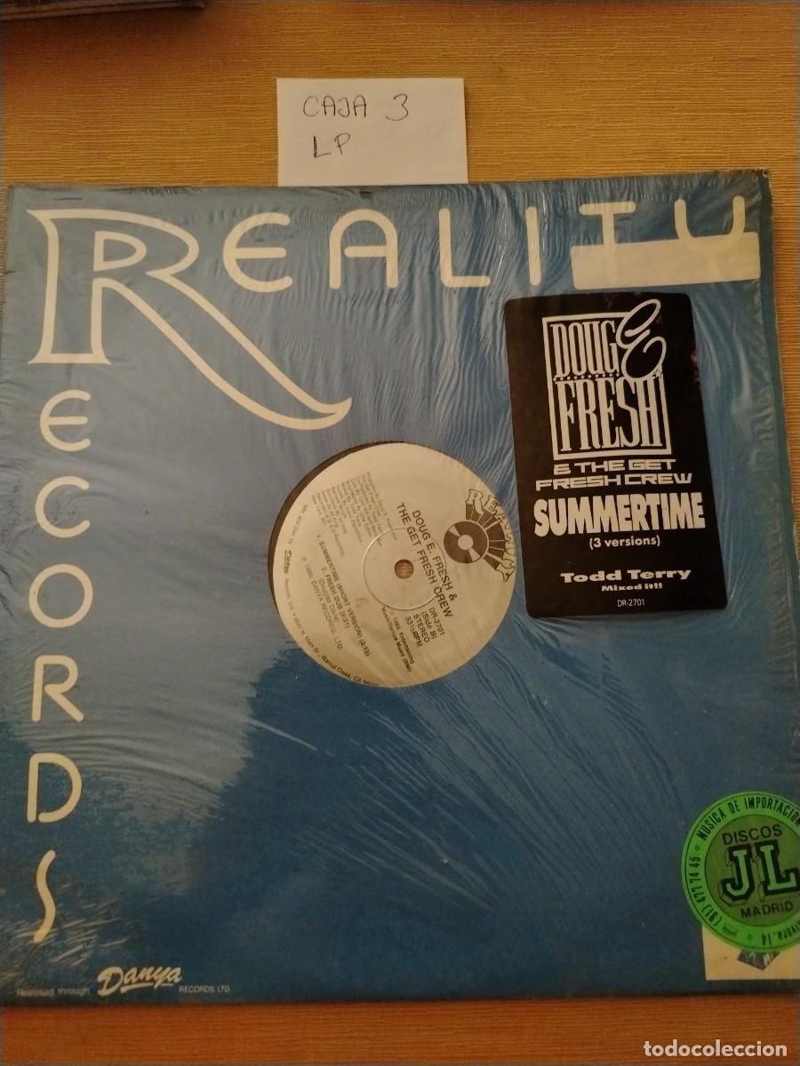Discos de vinilo: Disco Vinilo LP Doug fresh the get fresh crew