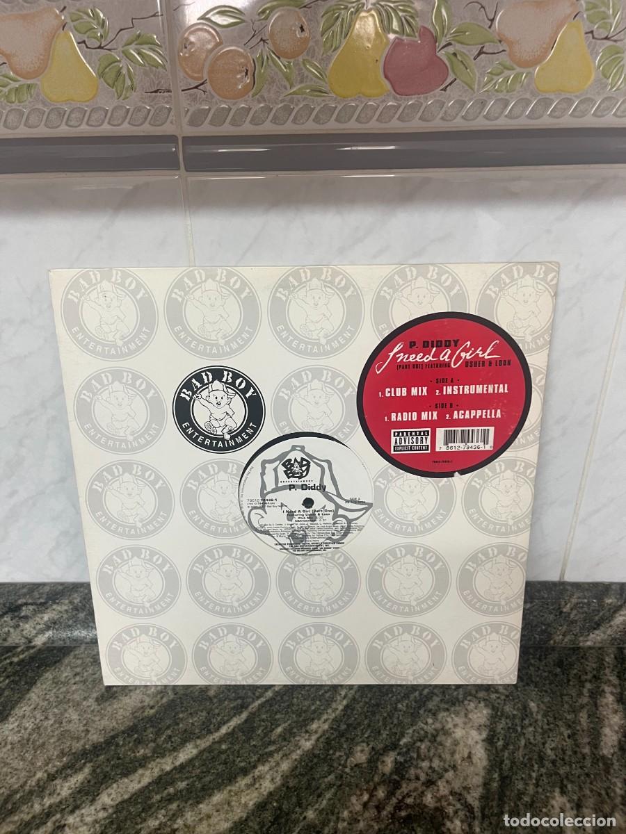 Discos de vinilo: P. Diddy Featuring Usher & Loon I Need A Girl (Part One)