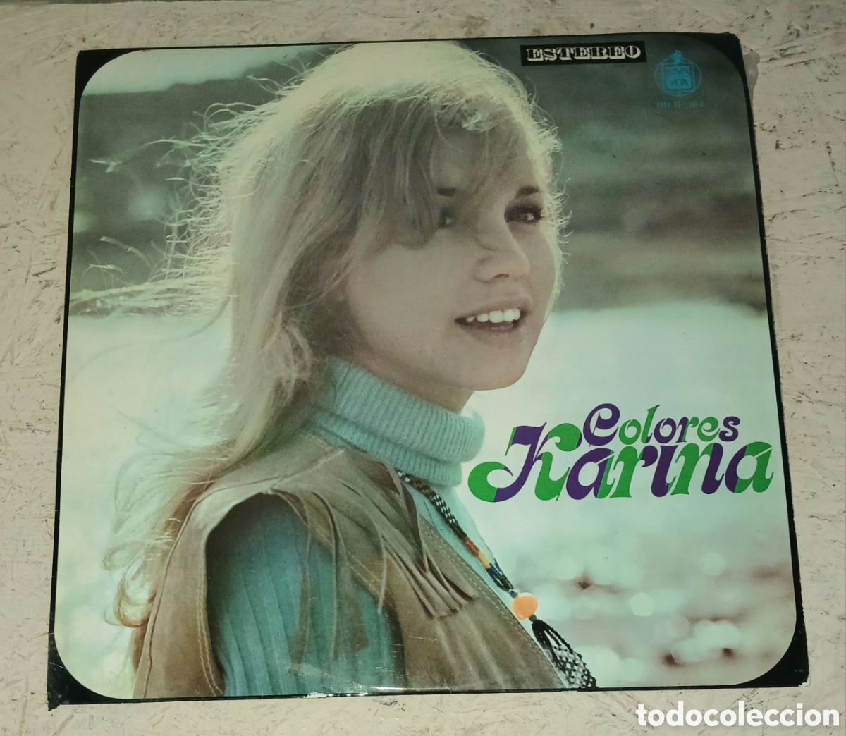 Discos de vinilo: LP KARINA - COLORES - ORIGINAL 1970 - EDICI&Oacute;N ESPA&Ntilde;OLA ESTEREO - HISPAVOX 11184