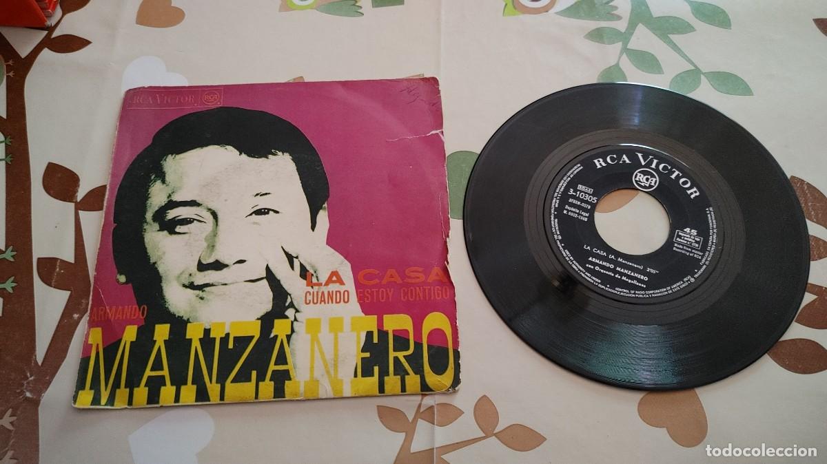 Discos de vinilo: ARMANDO MANZANERO-SINGLE LA CASA