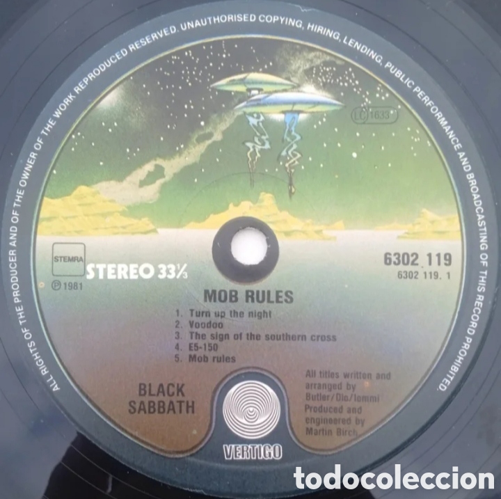 Discos de vinilo: Disco de vinilo Black Sabbath - Foto 3