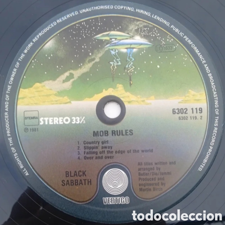 Discos de vinilo: Disco de vinilo Black Sabbath - Foto 4