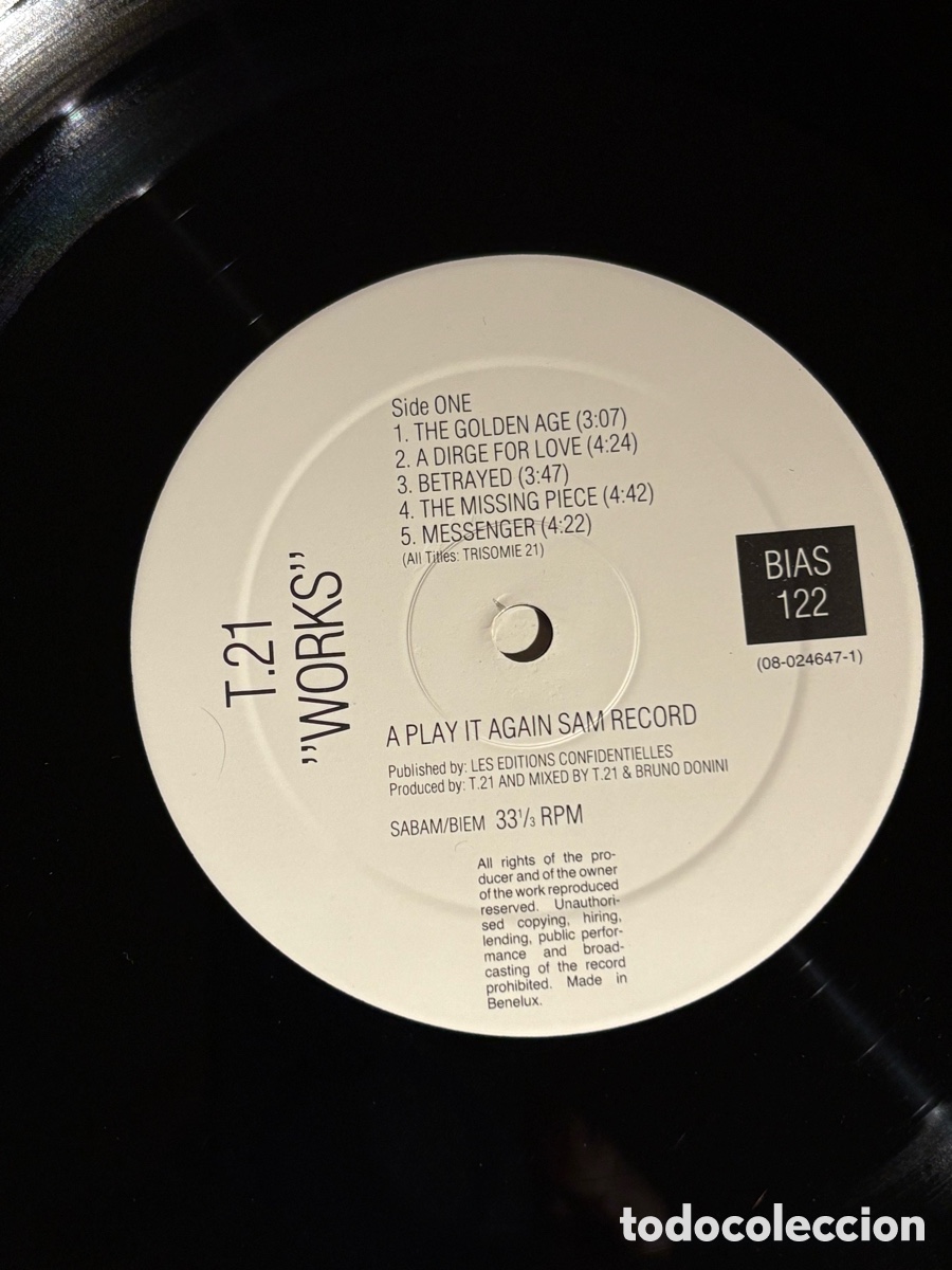 Discos de vinilo: Trisomie 21 - works - LP - Foto 3