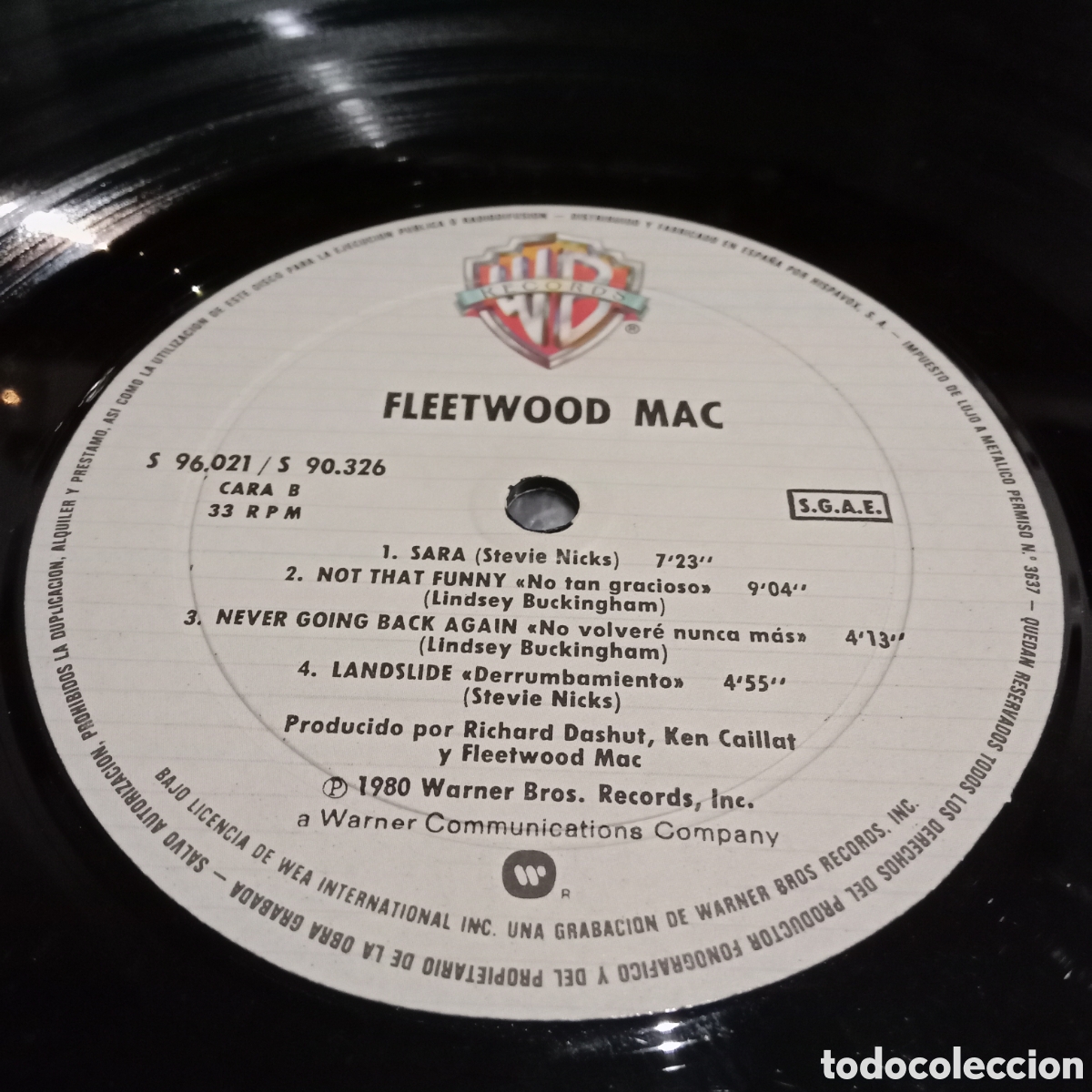 Discos de vinilo: FLEETWOOD MAC - LIVE - LP DOBLE GATEFOLD - Foto 7