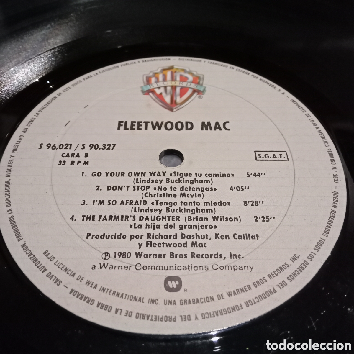 Discos de vinilo: FLEETWOOD MAC - LIVE - LP DOBLE GATEFOLD - Foto 9
