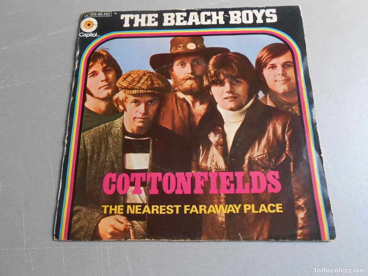 Discos de vinilo: BEACH BOYS, THE, SG, COTTONFIELDS + 1, A&Ntilde;O 1970, CAPITOL J 006-80.422