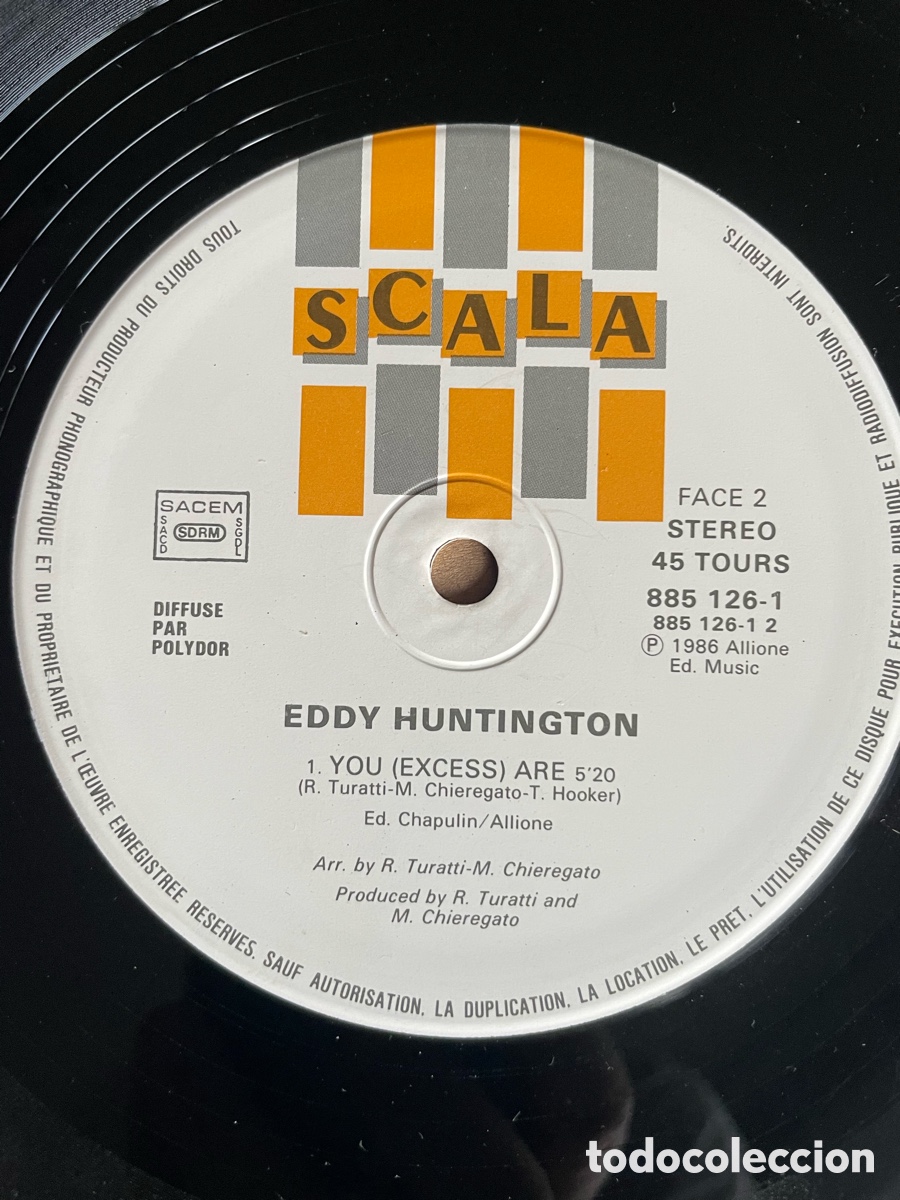 Discos de vinilo: Eddy Huntington - U.S.S.R / Maxi-single - Foto 7