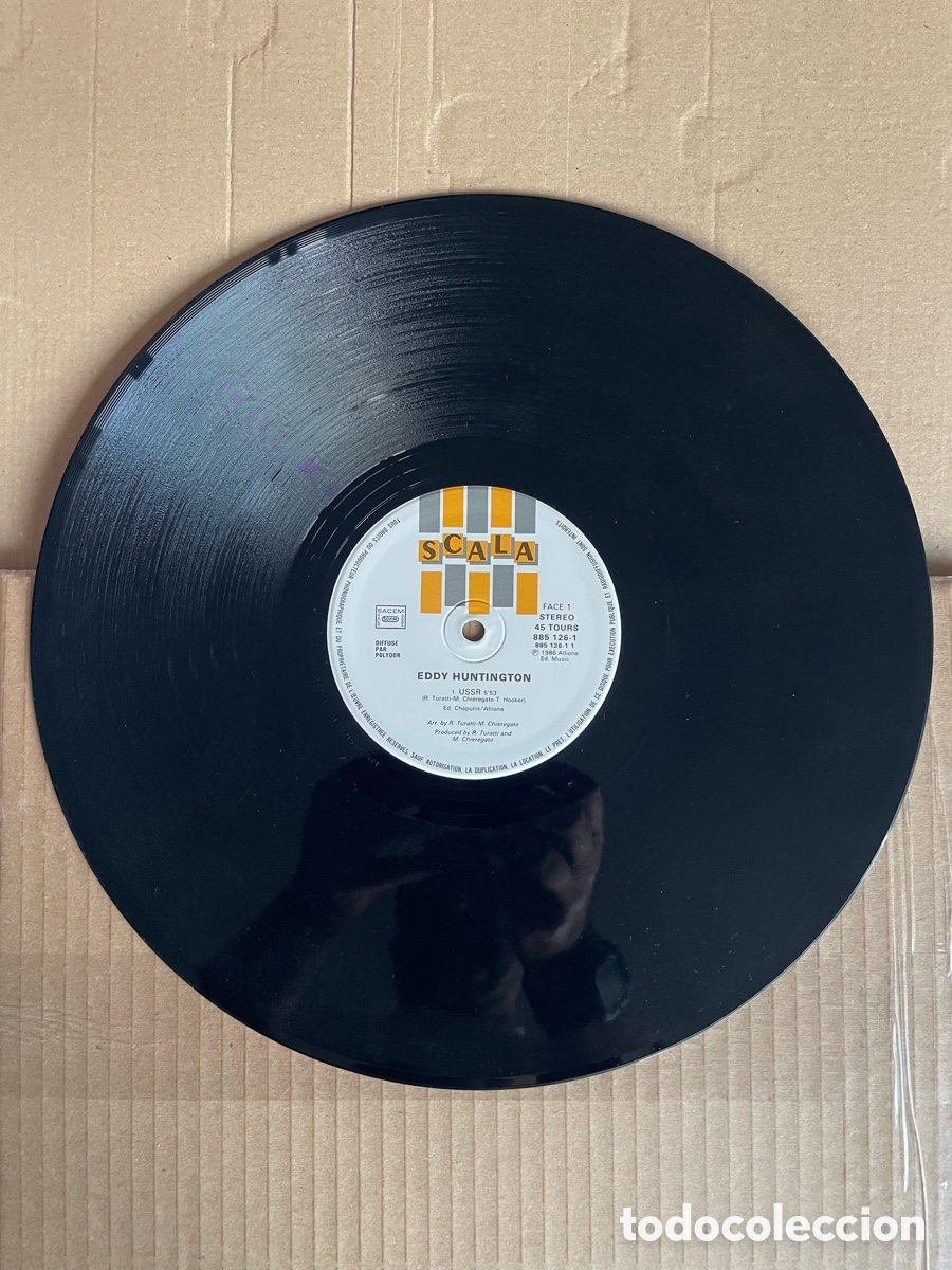 Discos de vinilo: Eddy Huntington - U.S.S.R / Maxi-single - Foto 8