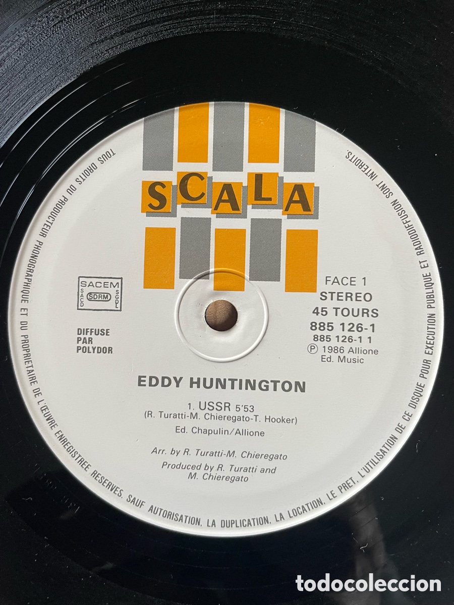 Discos de vinilo: Eddy Huntington - U.S.S.R / Maxi-single - Foto 9