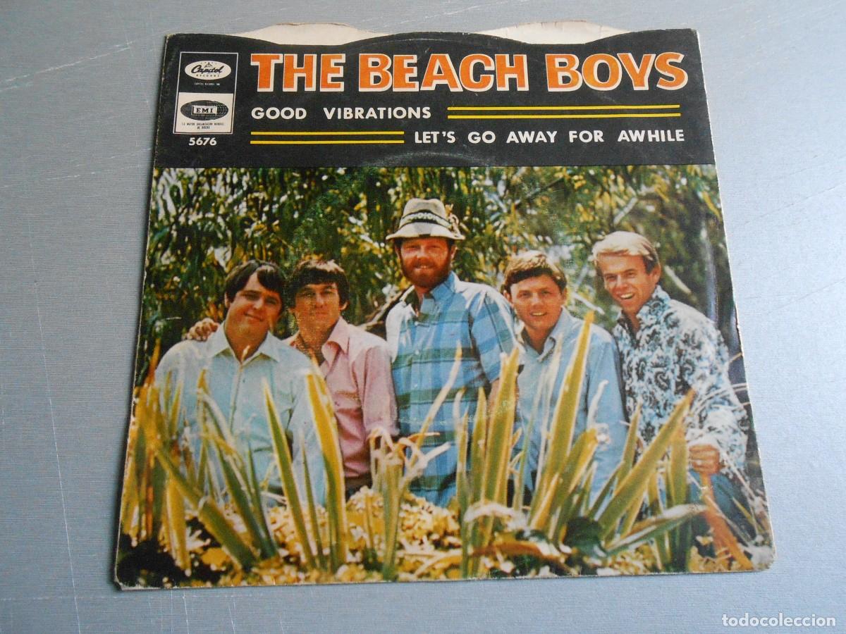 Discos de vinilo: BEACH BOYS, THE, SG, GOOD VIBRATIONS + 1, A&Ntilde;O 1966, CAPITOL 5676