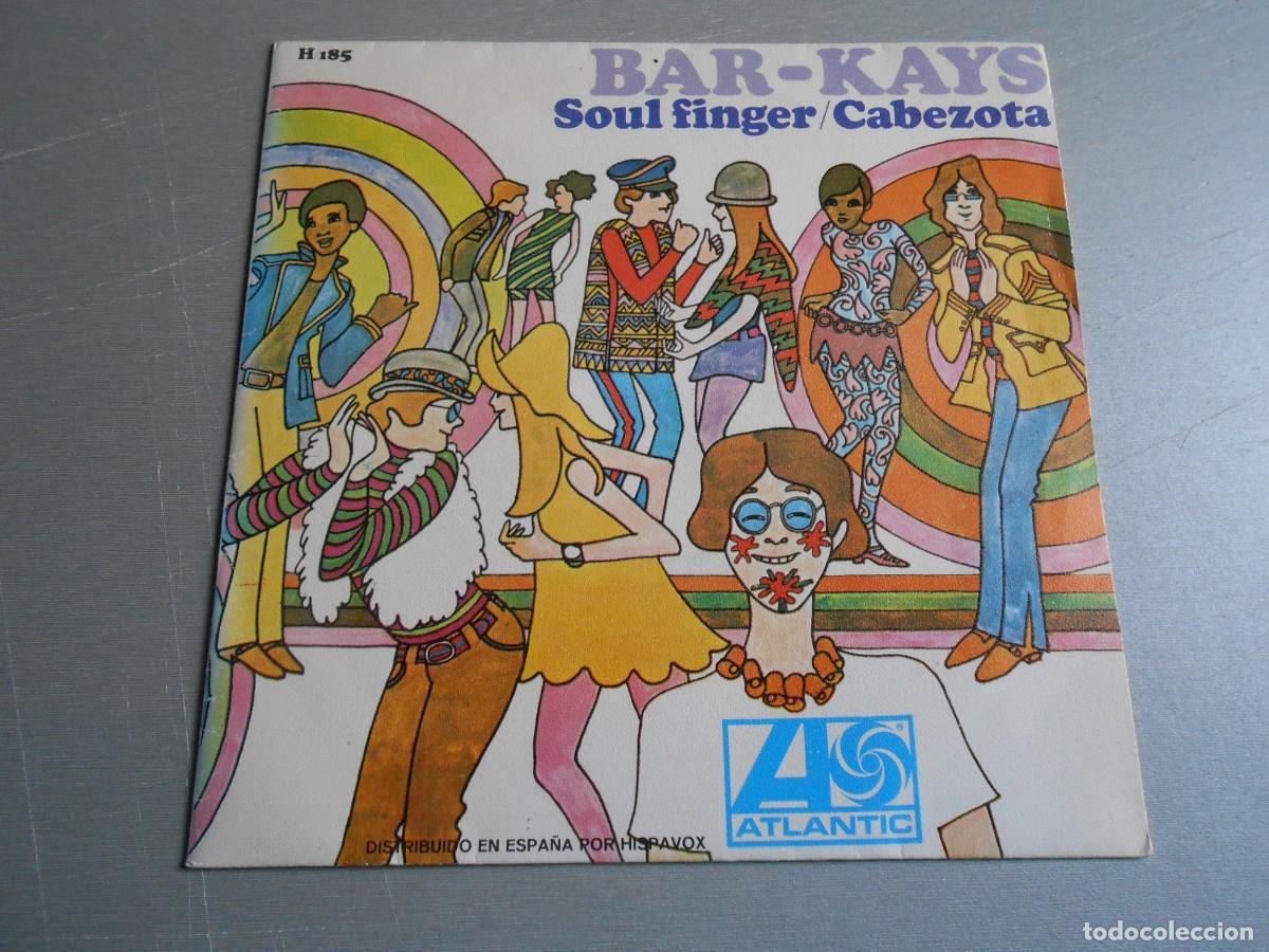 Discos de vinilo: BAR - KAYS, SG, SOUL FINGER + 1, A&Ntilde;O 1967, ATLANTIC H - 185