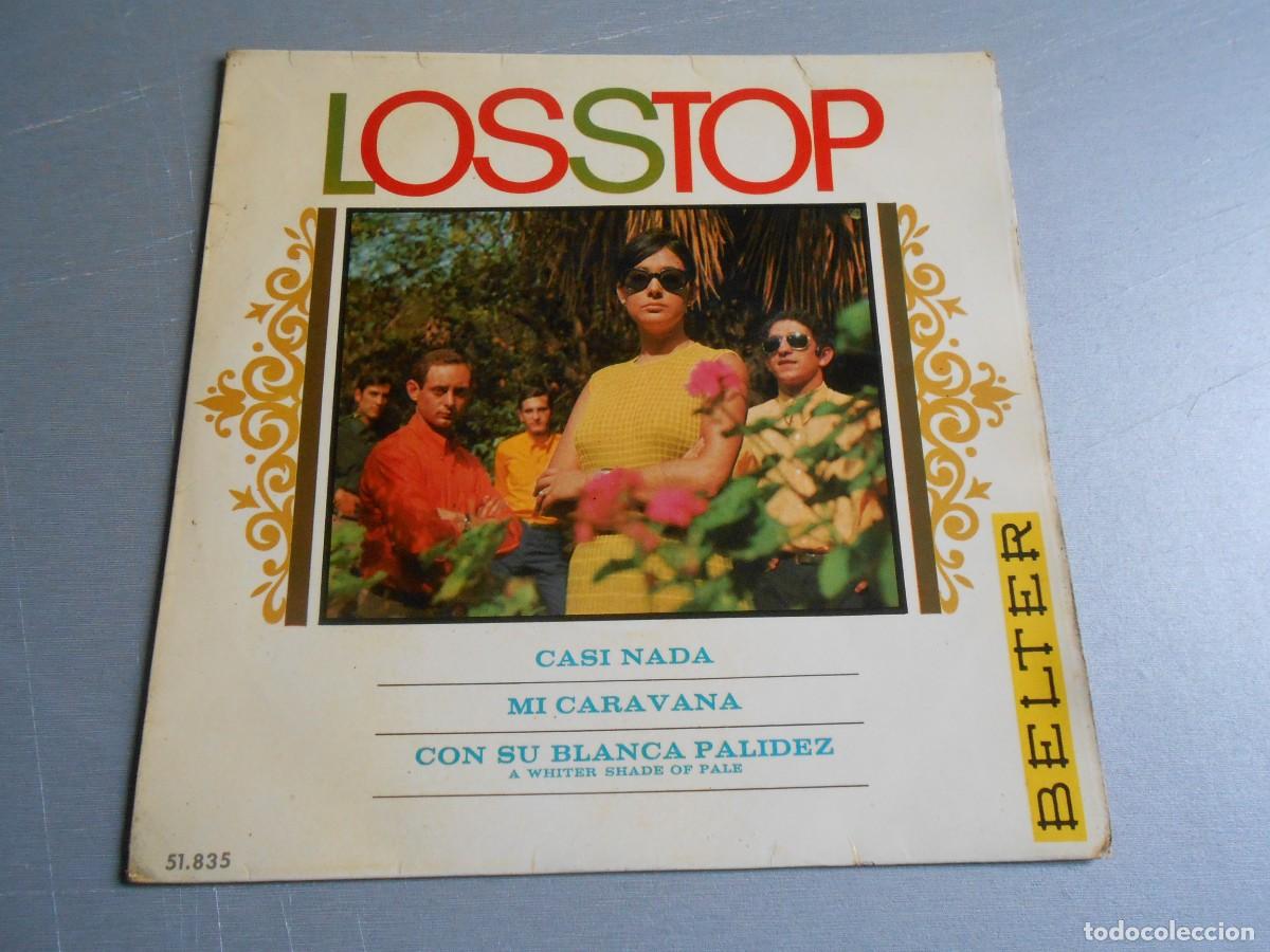 Discos de vinilo: STOP, LOS, EP, CON SU BLANCA PALIDEZ + 2, A&Ntilde;O 1967, BELTER 51.835