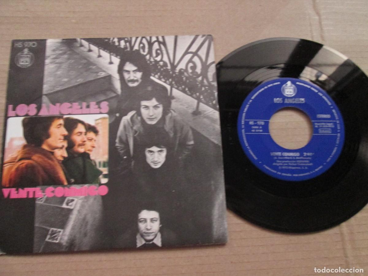 Discos de vinilo: LOS &Aacute;NGELES - Vente Conmigo / Viven en el Riverside. Single, ed espa&ntilde;ola 7&rdquo; 1968. Magn&iacute;fico. VG+/NM
