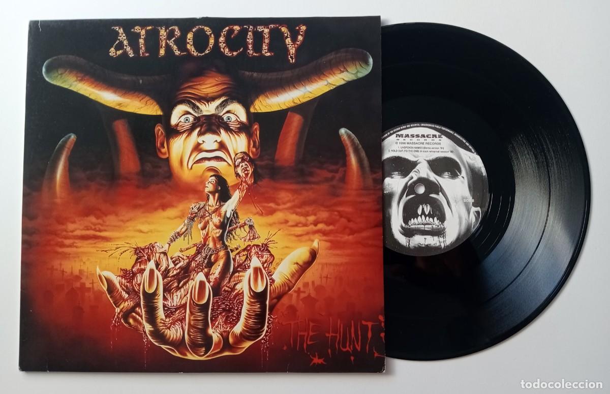 Discos de vinilo: LP ATROCITY - THE HUNT - Foto 3