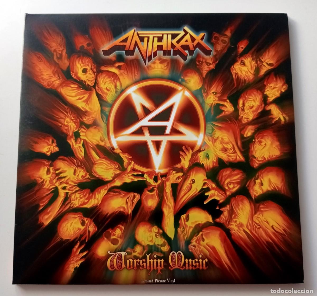 Discos de vinilo: LP ANTHRAX - WORSHIP MUSIC