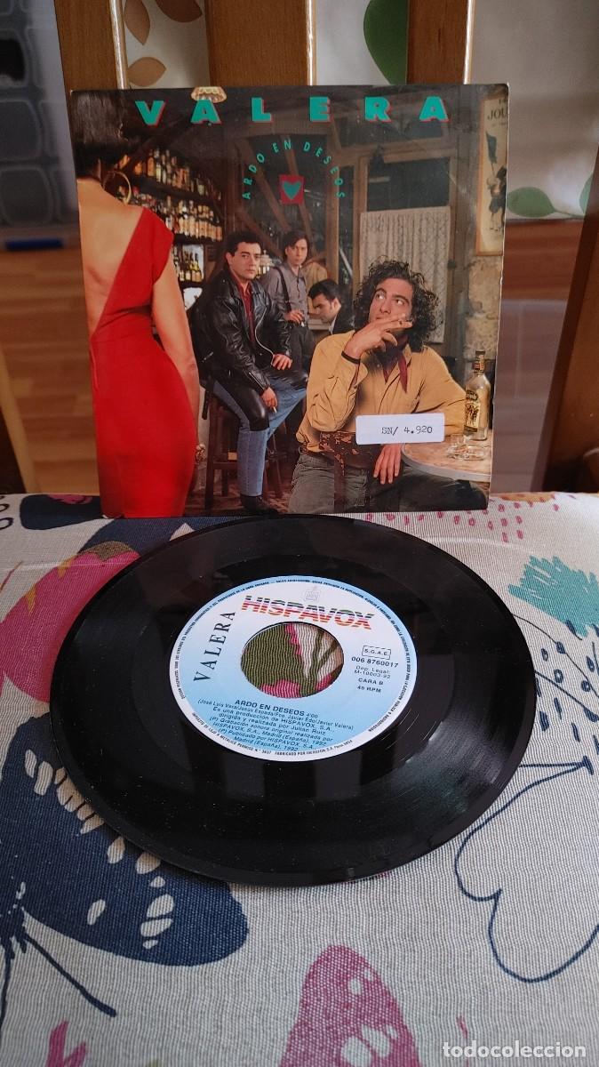 Discos de vinilo: VALERA-SINGLE ARDO EN DESEOS