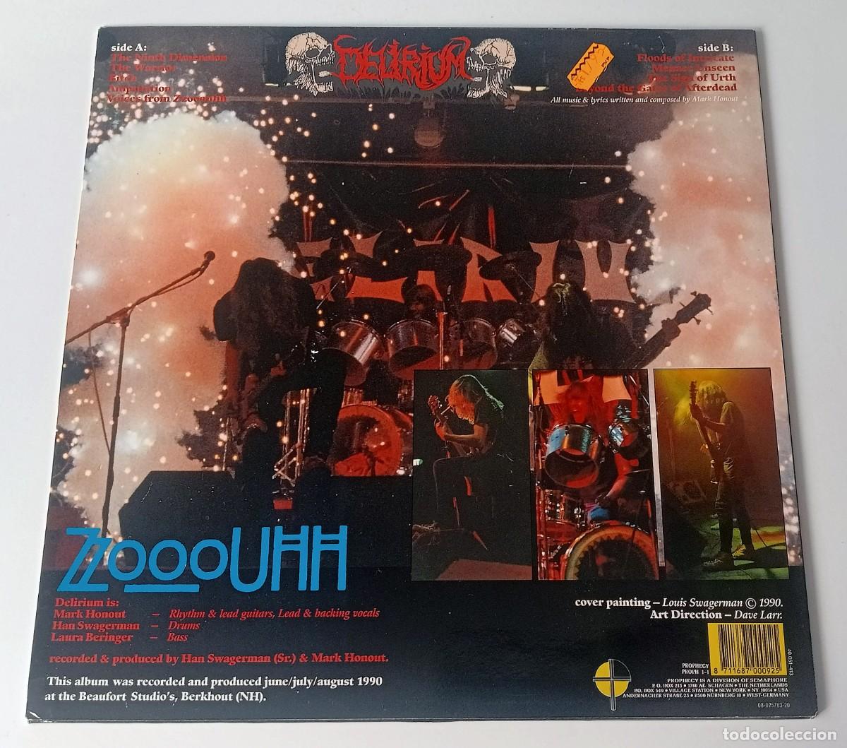 Discos de vinilo: LP DELIRIUM - ZZOOOUHH - Foto 2