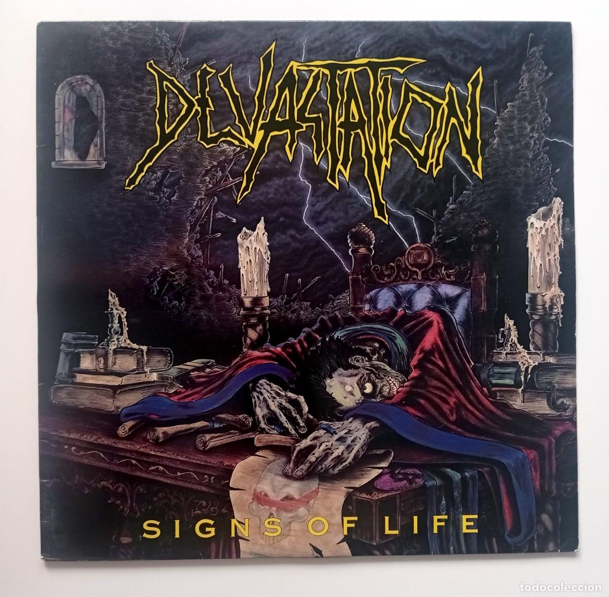 Discos de vinilo: LP DEVASTATION- SIGNS OF LIFE
