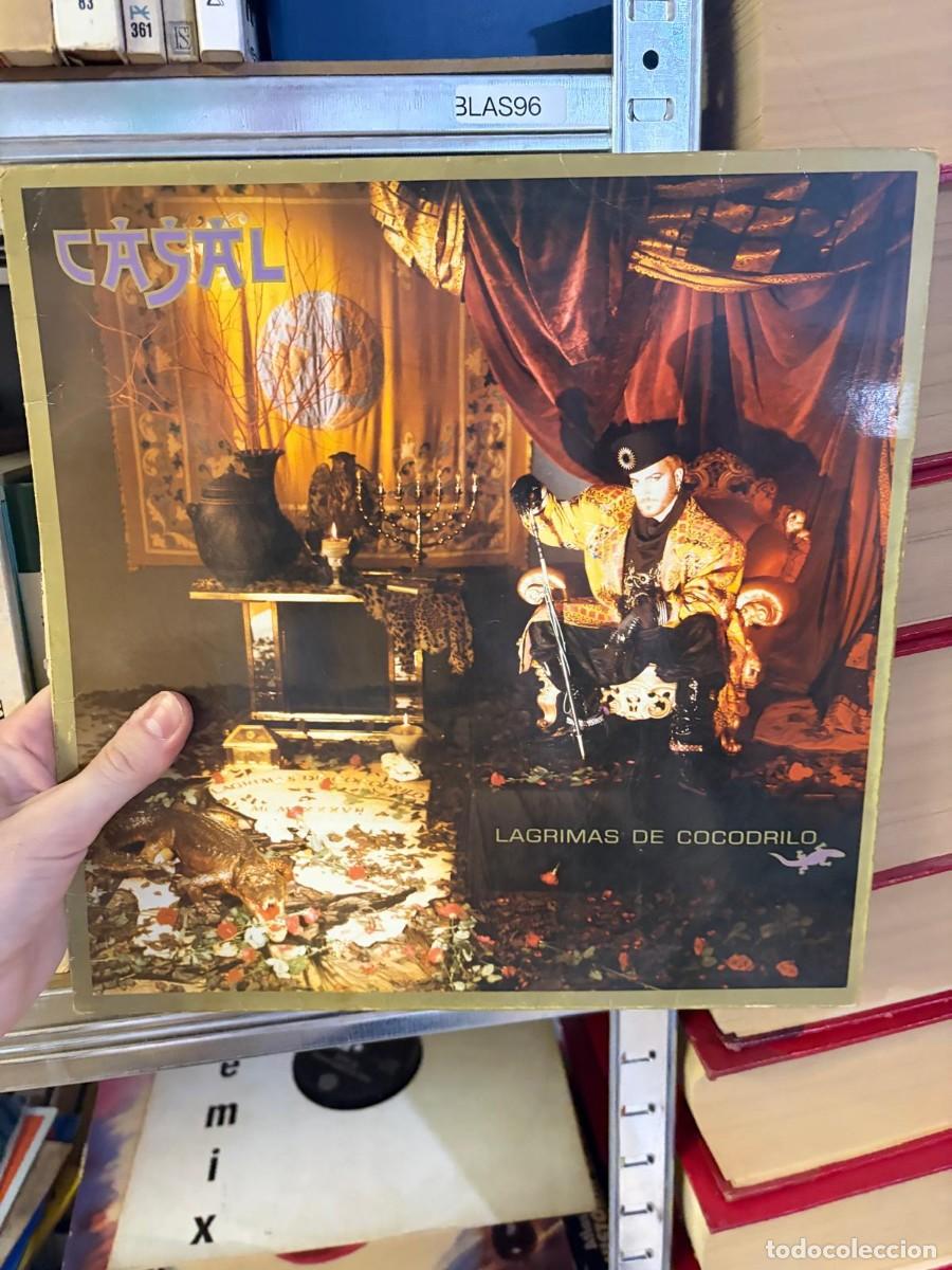 Discos de vinilo: BLAS96 TINO CASAL &ndash; L&aacute;grimas de cocodrilo &ndash; DISCO VINILO LP