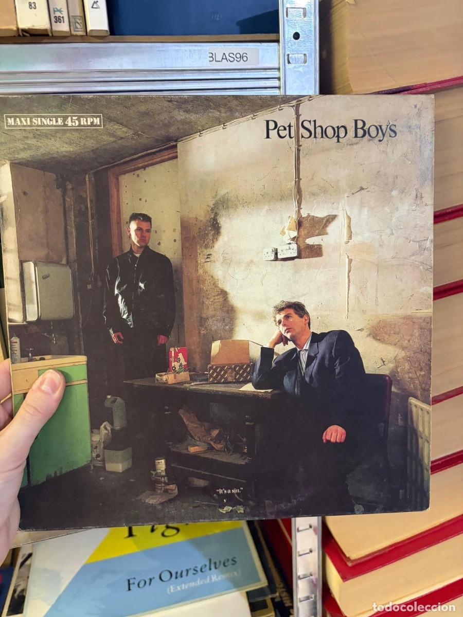 Discos de vinilo: BLAS96 PET SHOP BOYS &ndash; It&rsquo;s a Sin &ndash; DISCO VINILO LP