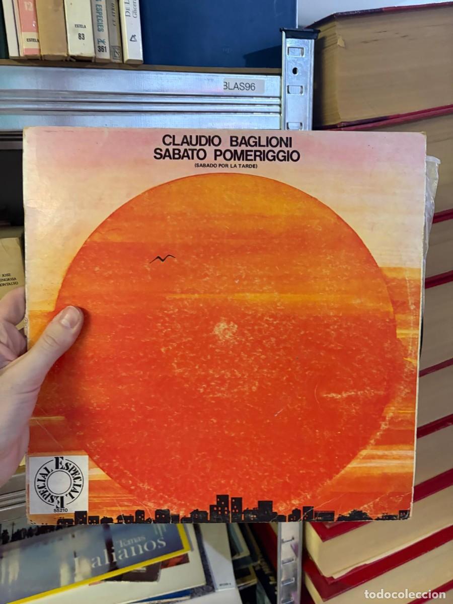 Discos de vinilo: BLAS96 CLAUDIO BAGLIONI &ndash; Sabato Pomeriggio &ndash; DISCO VINILO LP