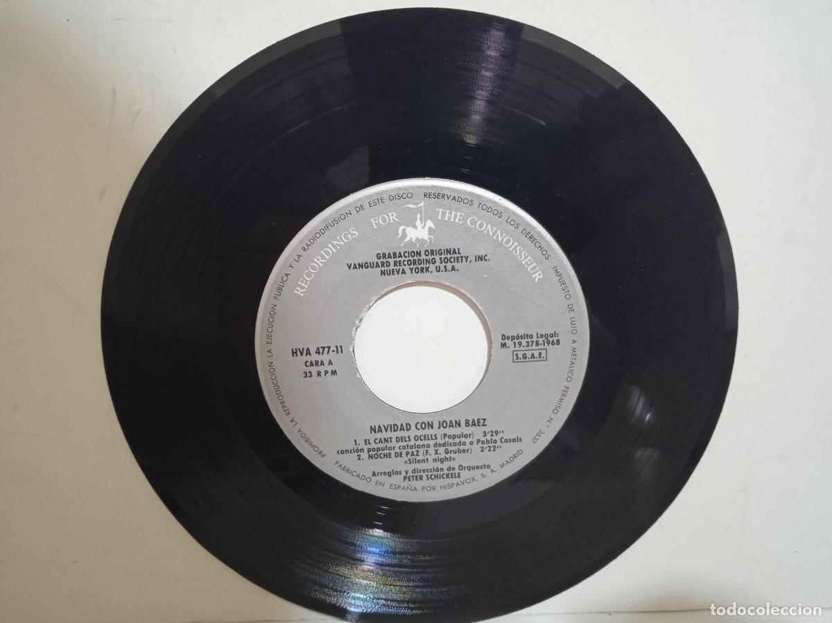Discos de vinilo: Joan Baez - Navidad Con Joan Baez - EP - 1968 - Foto 3