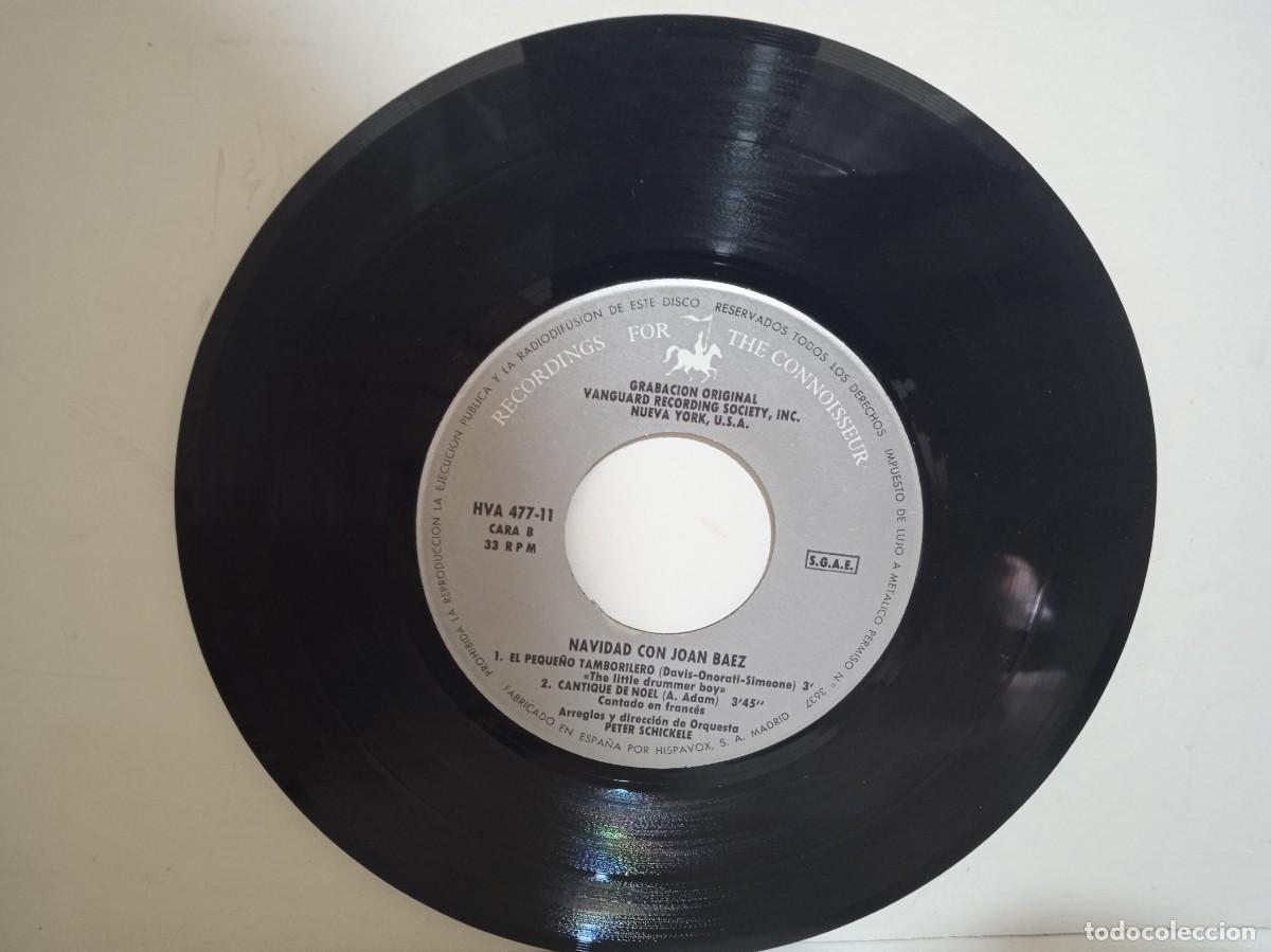 Discos de vinilo: Joan Baez - Navidad Con Joan Baez - EP - 1968 - Foto 5