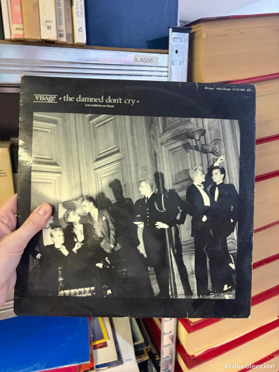 Discos de vinilo: BLAS96 VISAGE &ndash; The Damned Don&rsquo;t Cry &ndash; DISCO VINILO LP